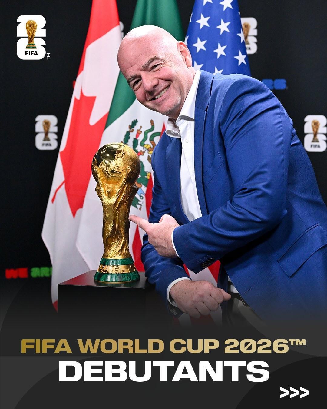 PG电子-因凡蒂诺：这是最具包容性的一届世界杯，祝贺首次参赛的球队